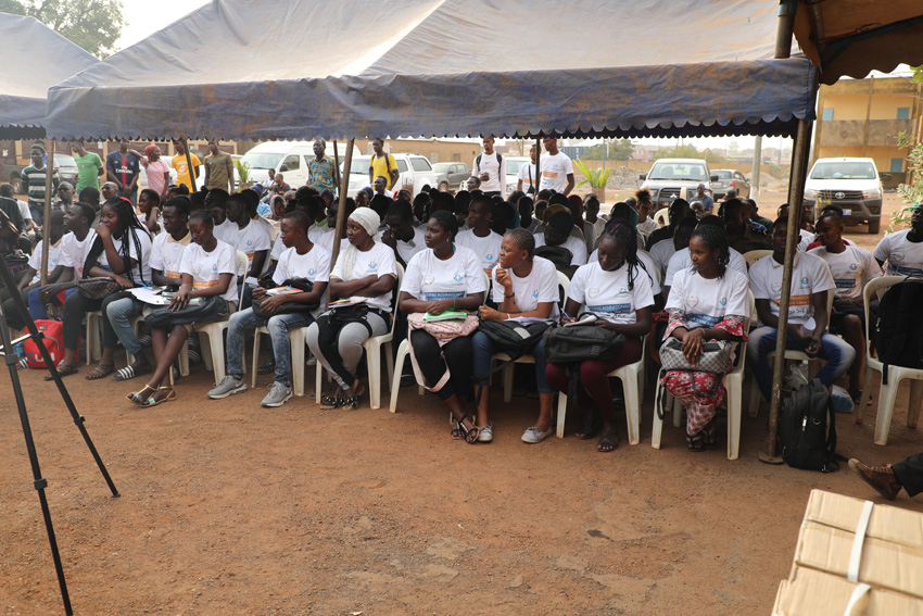 JID 2020 – Kédougou, jeudi 23 janvier, 2ème acte : Rencontre d’échange au Lycée technique de Kédougou avec les élèves et étudiants